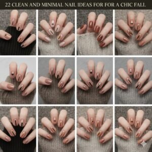 22 Clean and Minimal Nail Ideas for a Chic Fall