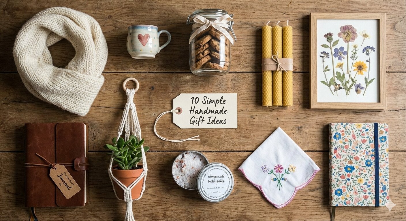 10 Simple Handmade Gift Ideas That’ll Melt Hearts