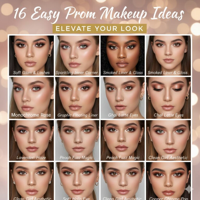 16 Easy Prom Makeup Ideas to Elevate Your Look