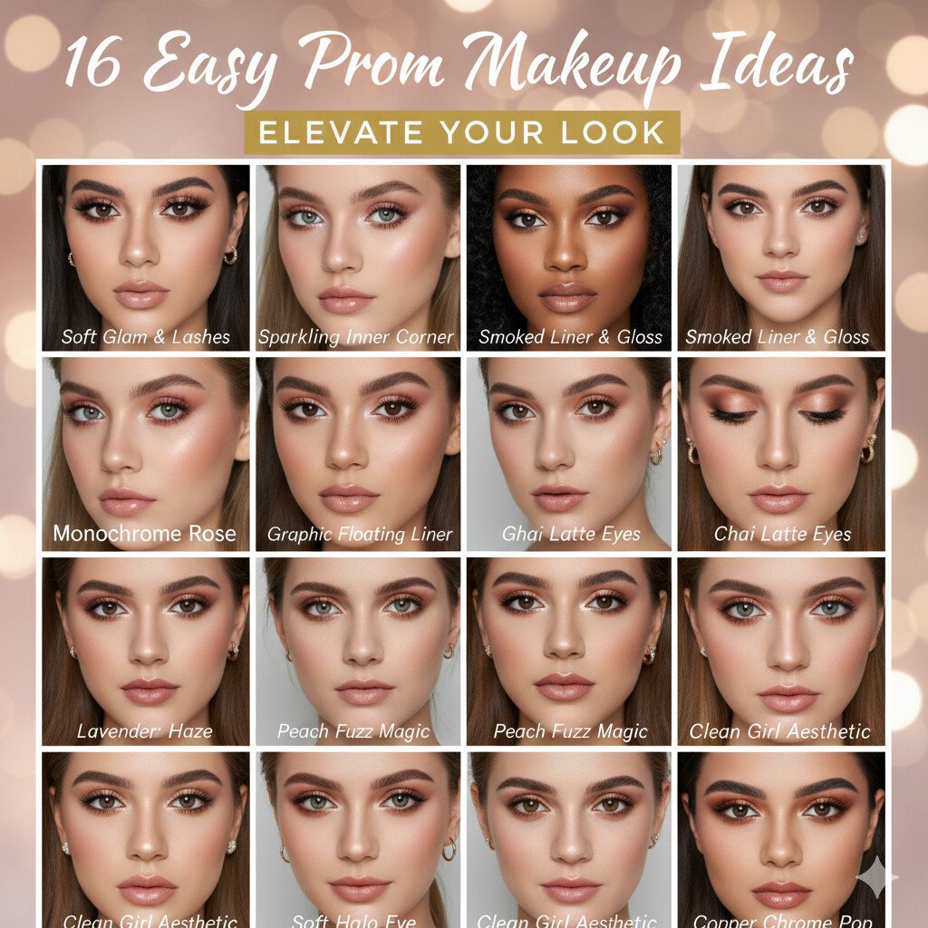 16 Easy Prom Makeup Ideas to Elevate Your Look