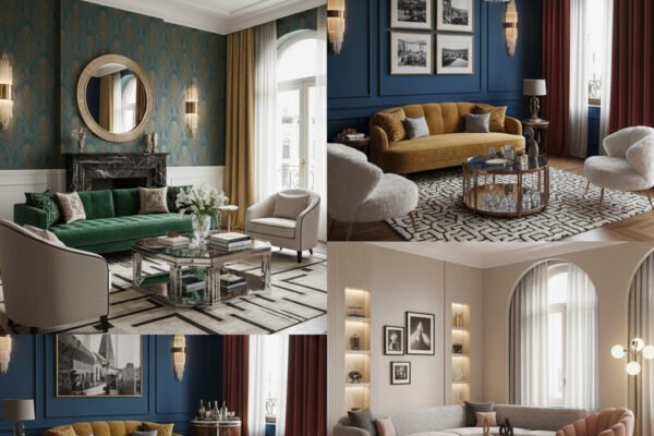 Art Deco Living Room Ideas: Timeless Glamour & Style