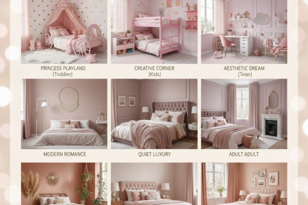7 Pink Bedroom Ideas: Stylish & Cozy Designs for Every Age