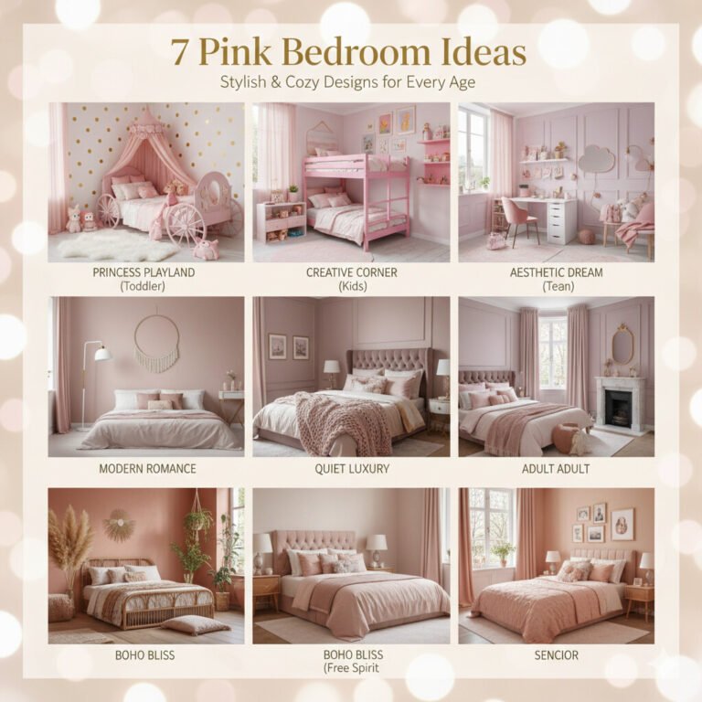 7 Pink Bedroom Ideas: Stylish & Cozy Designs for Every Age