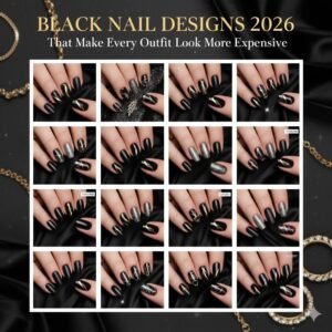 Black Nail Designs 2026 That Make Every Outfit Look More Expensive