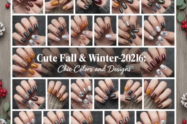 Cute Fall & Winter Nails 2025–2026: Chic Colors and Designs