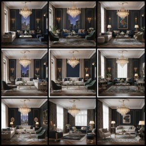 10 Art Deco Living Rooms That Channel Full-On Gatsby Vibes