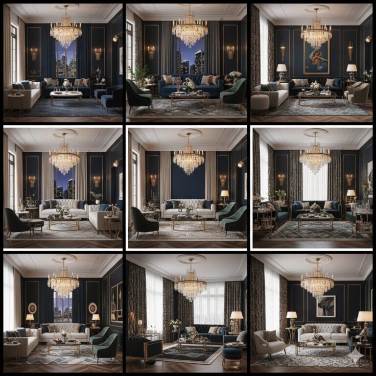 10 Art Deco Living Rooms That Channel Full-On Gatsby Vibes