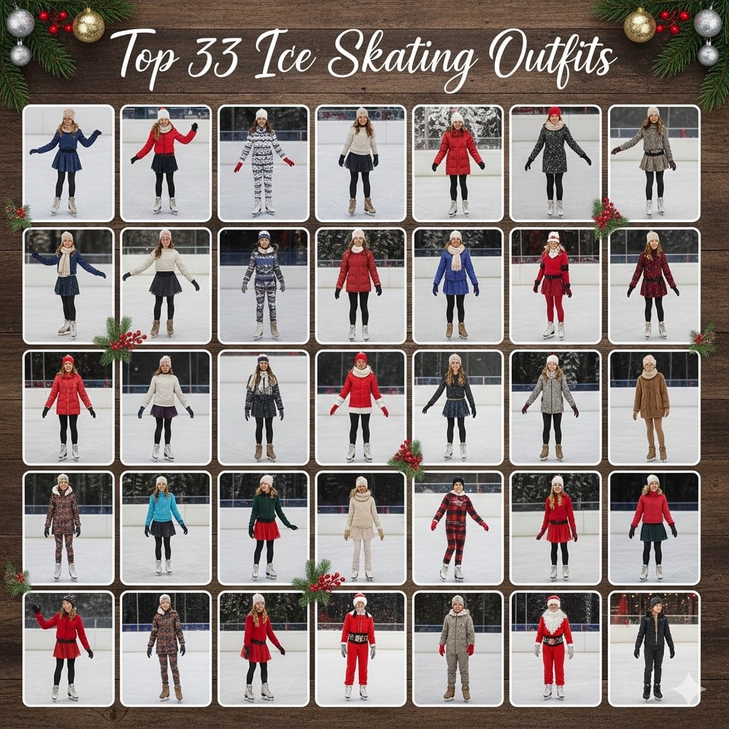 Top 33 Ice Skating Outfits Ideas