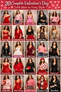 20 Complete Valentine’s Day Look Ideas for Every Style