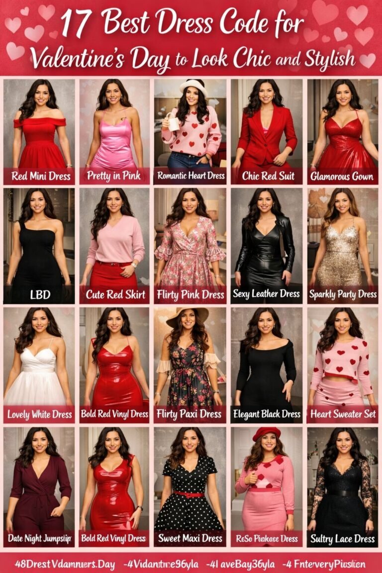 17 Best Dress Code for Valentine’s Day to Look Chic and Stylish