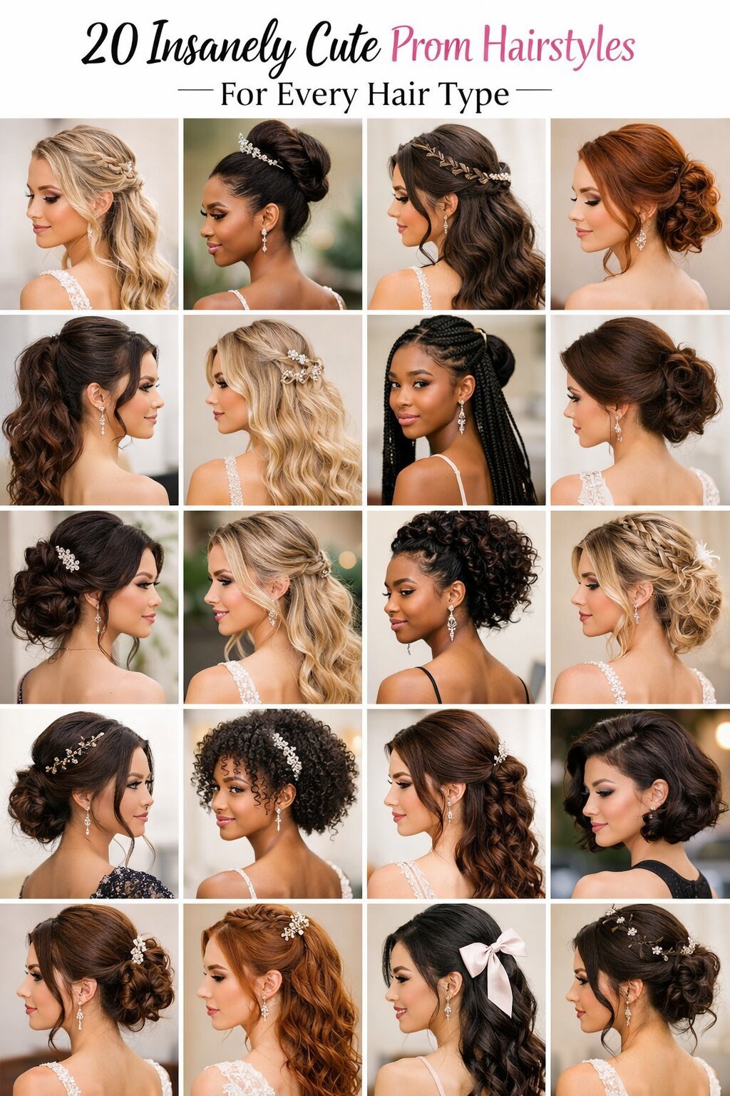20 Insanely Cute Prom Hairstyles for Every Hair Type