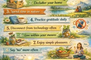 How To Live A Simple Life And Be Happy: 12 Powerful Tips