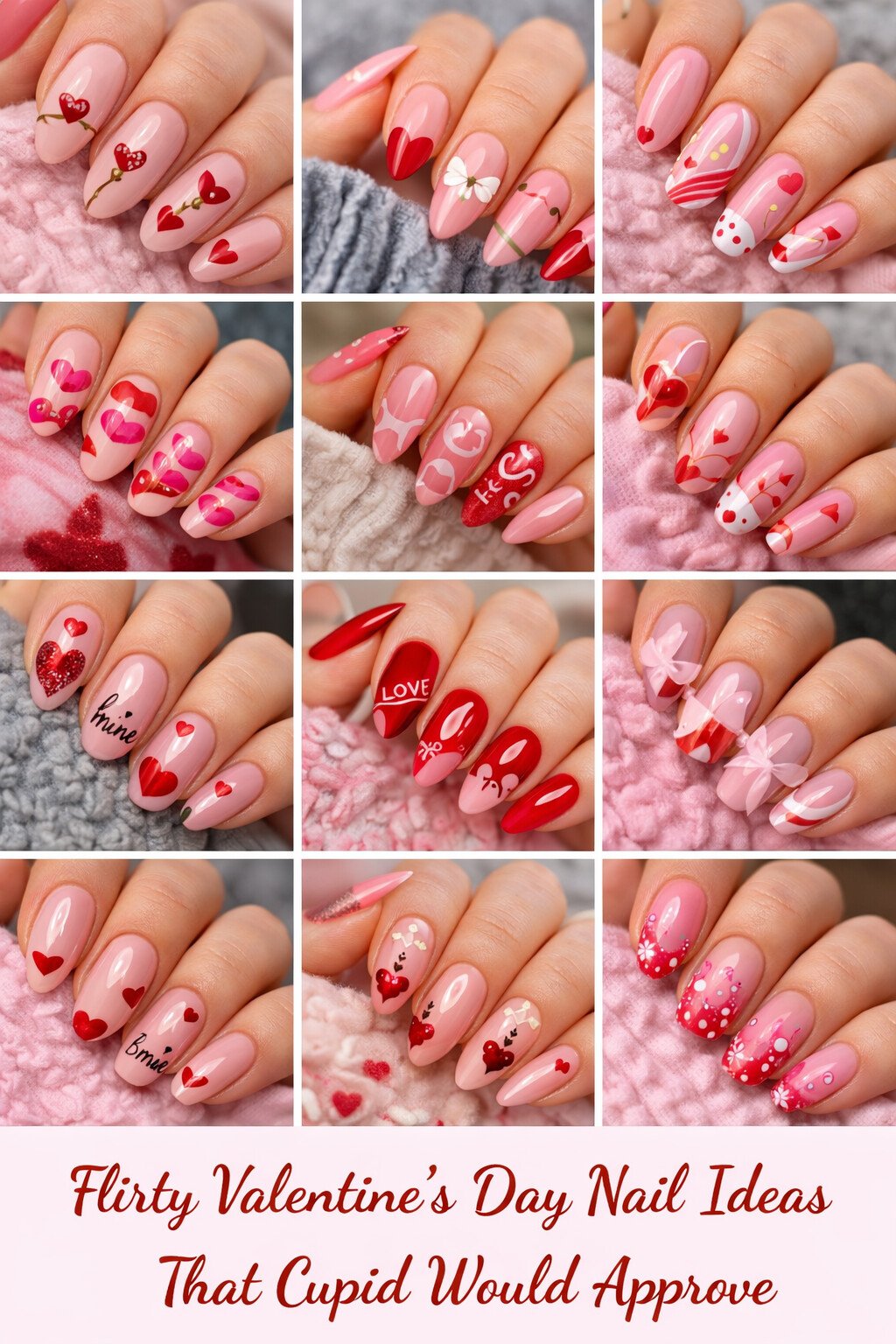 12 Flirty Valentine’s Day Nail Ideas That Cupid Would Approve