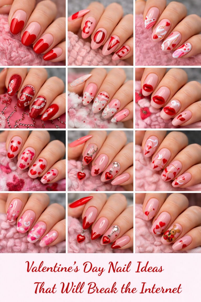 20 Valentine’s Day Nail Ideas That Will Break the Internet
