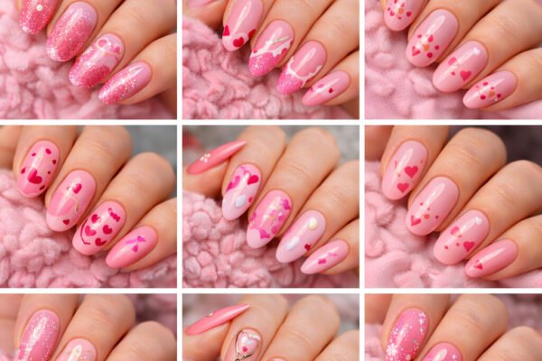 Cute Pink Valentines Day Nails To Make A Sweet Statement