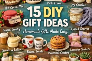 15 DIY Gift Ideas | Homemade Gifts Made Easy