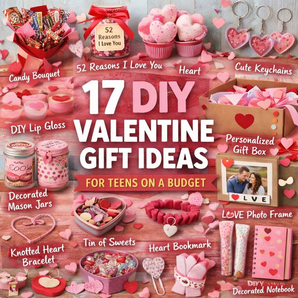 17 DIY Gift Ideas for Teens on a Budget