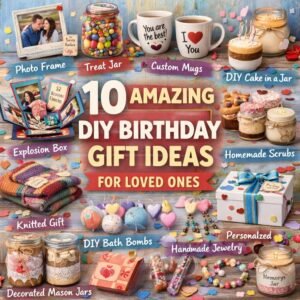 10 Amazing DIY Birthday Gift Ideas for Loved Ones