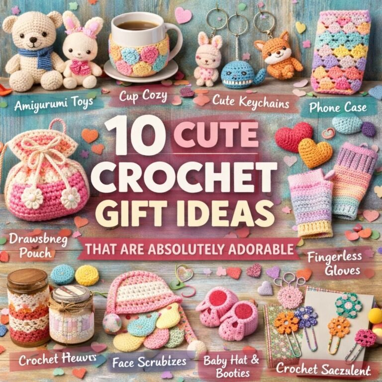 10 Cute Crochet Gift Ideas That Are Absolutely Adorable