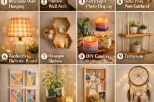 15 Creative DIY Room Decor Craft Ideas