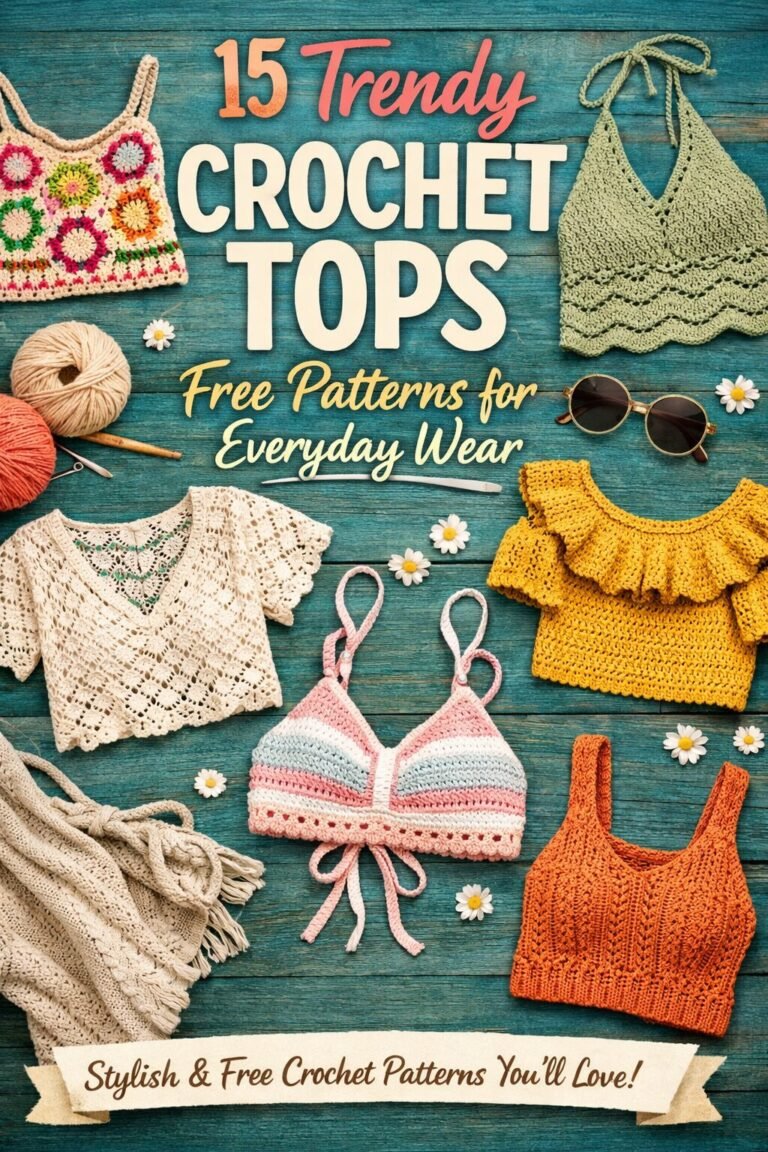 10 schöne Anfänger Häkeln Ideen