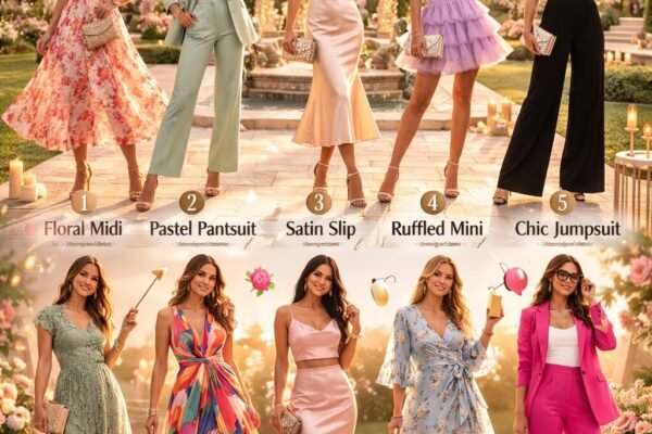 Radiant Spring Wedding Outfit 2026 – Guest Looks That Glow