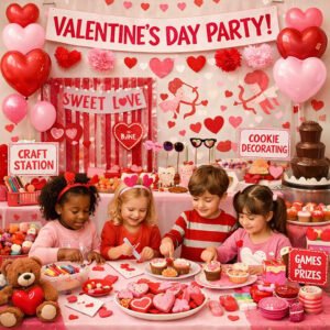 22 Kids Valentine’s Day Party Ideas