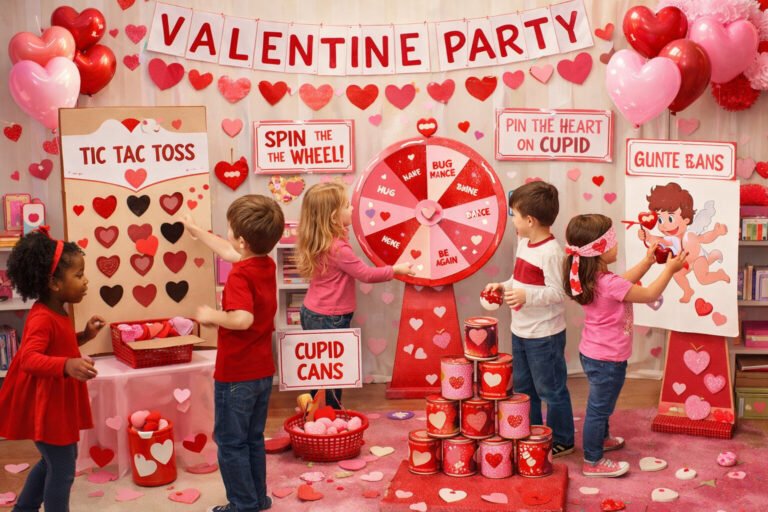 12 Coolest Valentine’s Day School Party Games That Kids Actually Want to Play