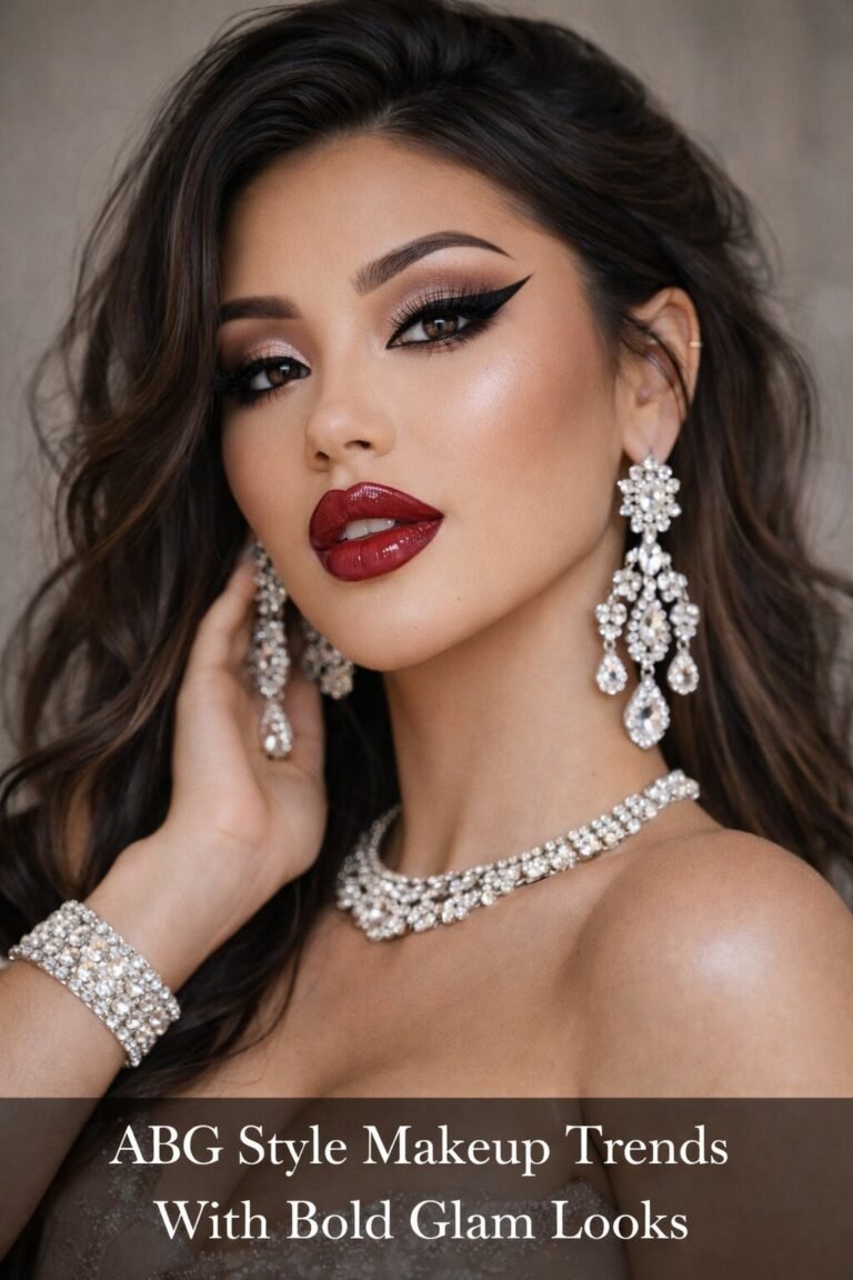 ABG Style Makeup Trends With Bold Glam Looks