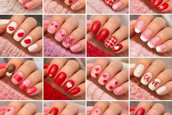 16 Adorable Short Valentine’s Day Nails to Fall in Love With