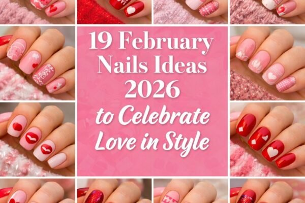 19 February Nails Ideas 2026 to Celebrate Love in Style