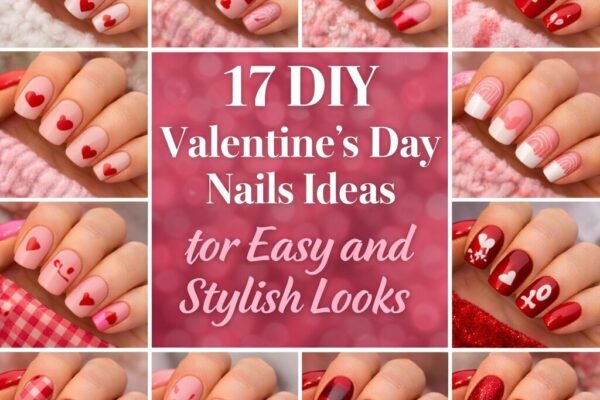 17 DIY Valentines Day Nails Ideas for Easy and Stylish Looks