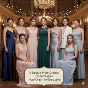 9 Elegant Prom Dresses for Girls Who Hate Over-the-top Looks