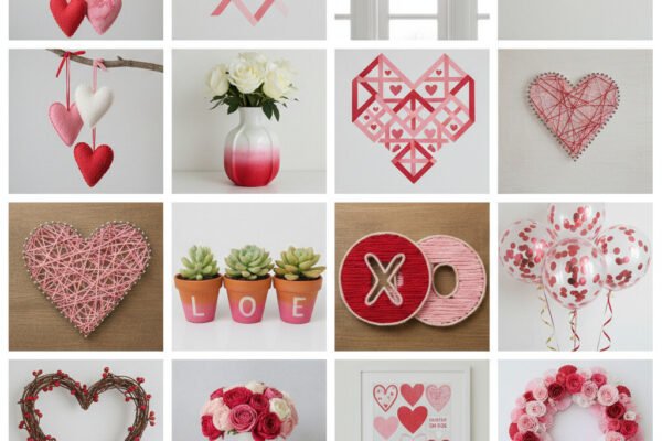 10 DIY Valentine’s Day Decorations That Will Make Your Heart Swoon