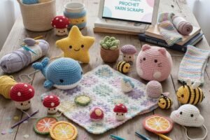 15 Little Crochet Ideas: Perfect for Yarn Scraps