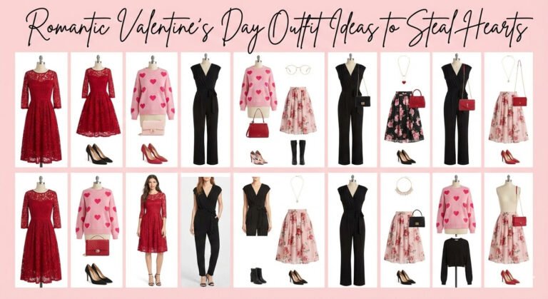 Romantic Valentines Day Outfit Ideas to Steal Hearts creta a pichure