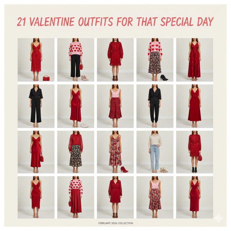 21 Valentine Outfits For that Special Day