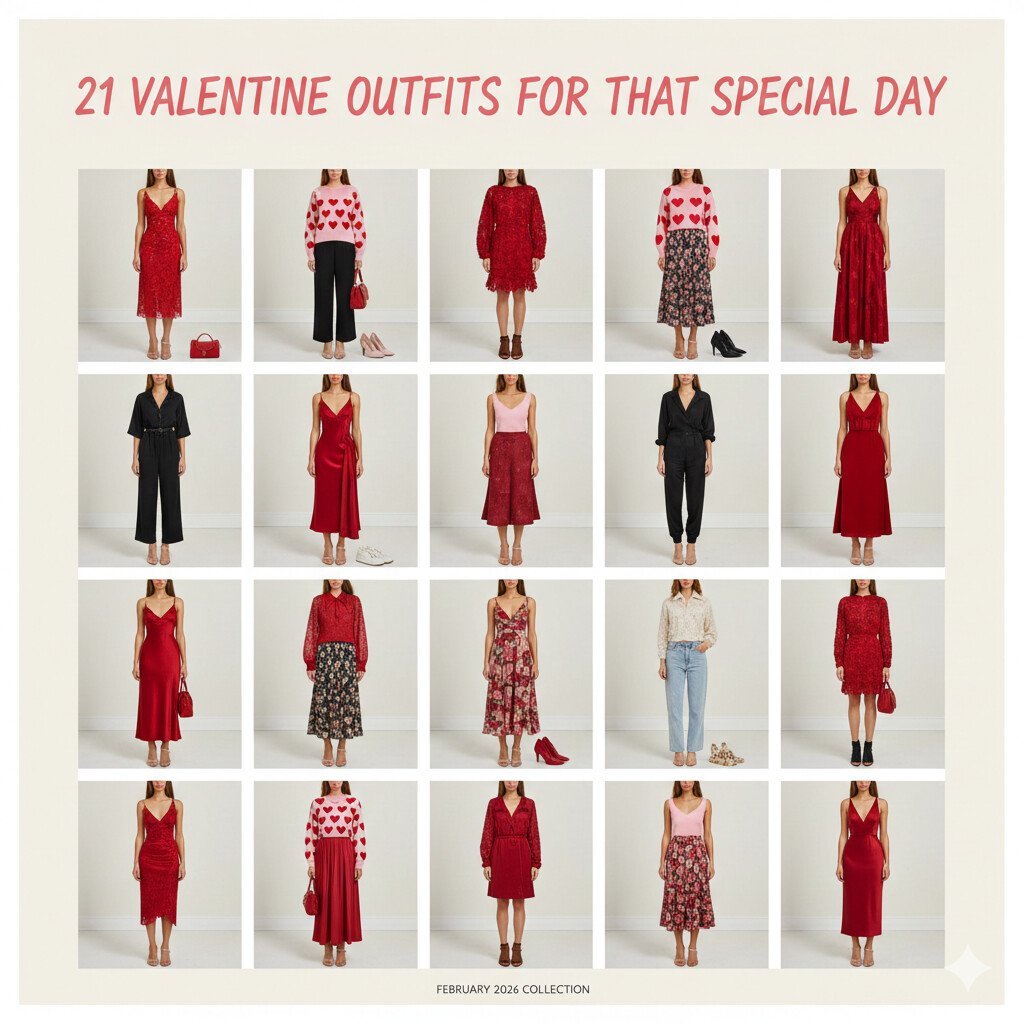 21 Valentine Outfits For that Special Day