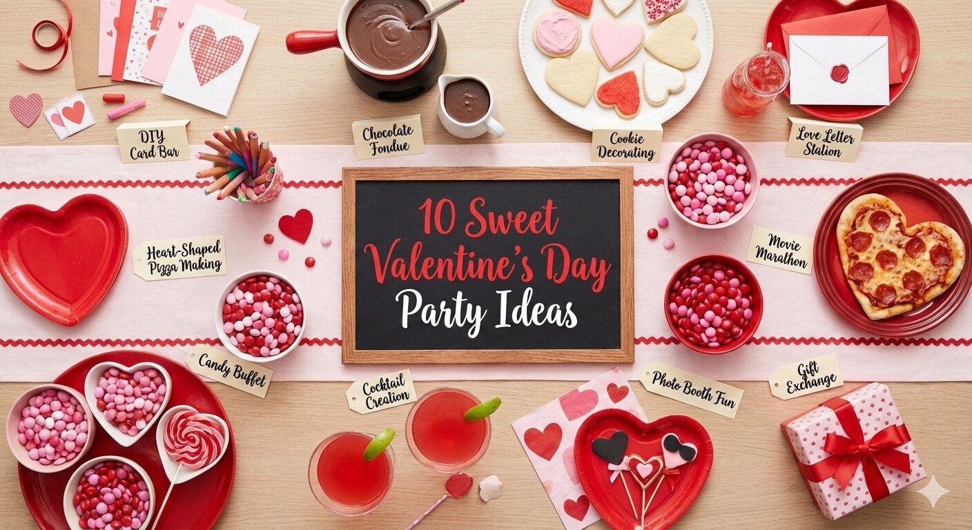 10 Sweet Valentine’s Day Party Ideas to Host with Love