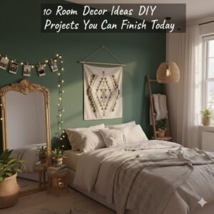 10 Room Decor Ideas DIY Projects You Can Finish Today