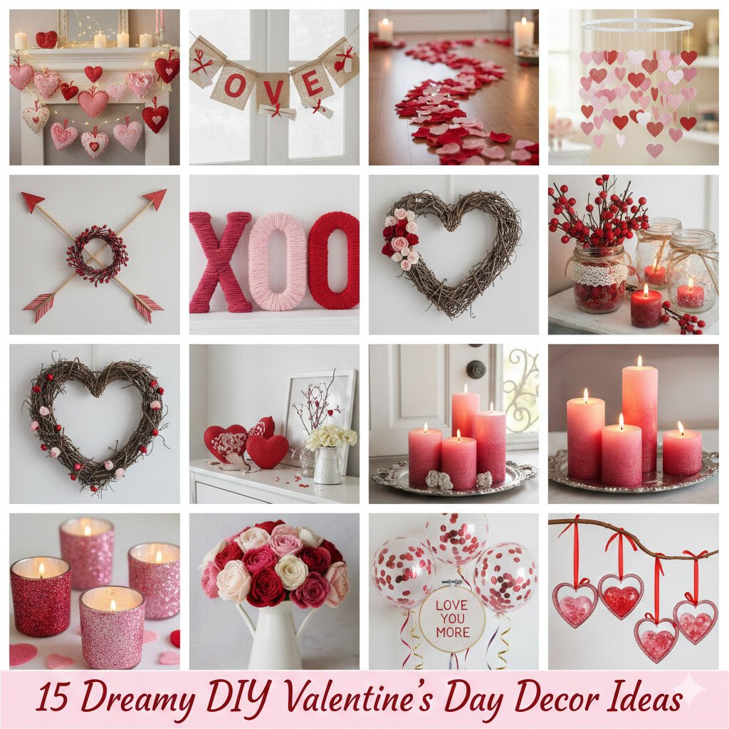 15 Dreamy DIY Valentine’s Day Decor Ideas