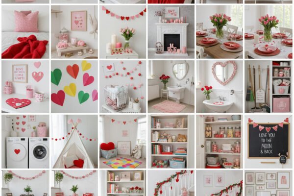 18 Valentine’s Day Decor Ideas for Every Room: Spreading Love from Bathroom to Broom Closet