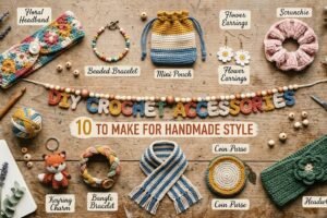 10 DIY Crochet Accessories to Make for Handmade Style