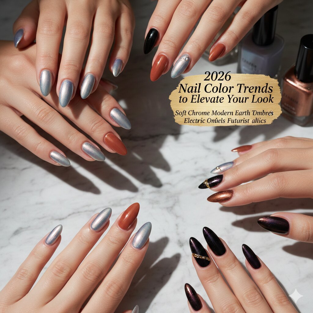 2026 Nail Color Trends to Elevate Your look
