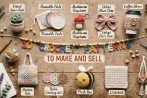 10 Crochet Patterns You Can Make And Sell