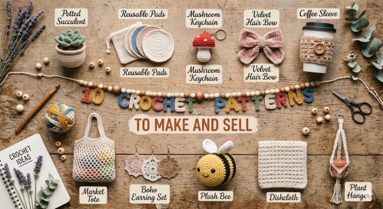 10 Crochet Patterns You Can Make And Sell