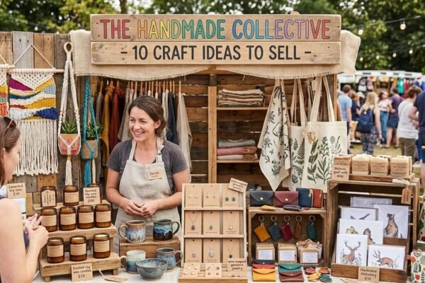 10 Craft ideas To Sell Handmade