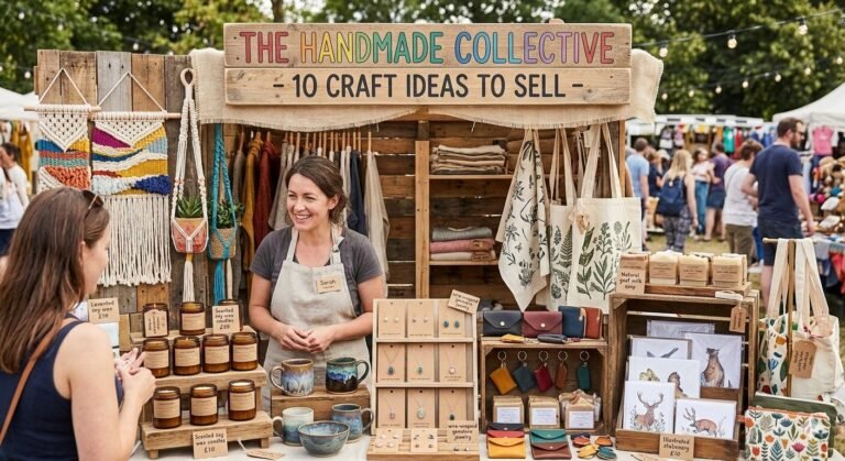 10 Craft ideas To Sell Handmade