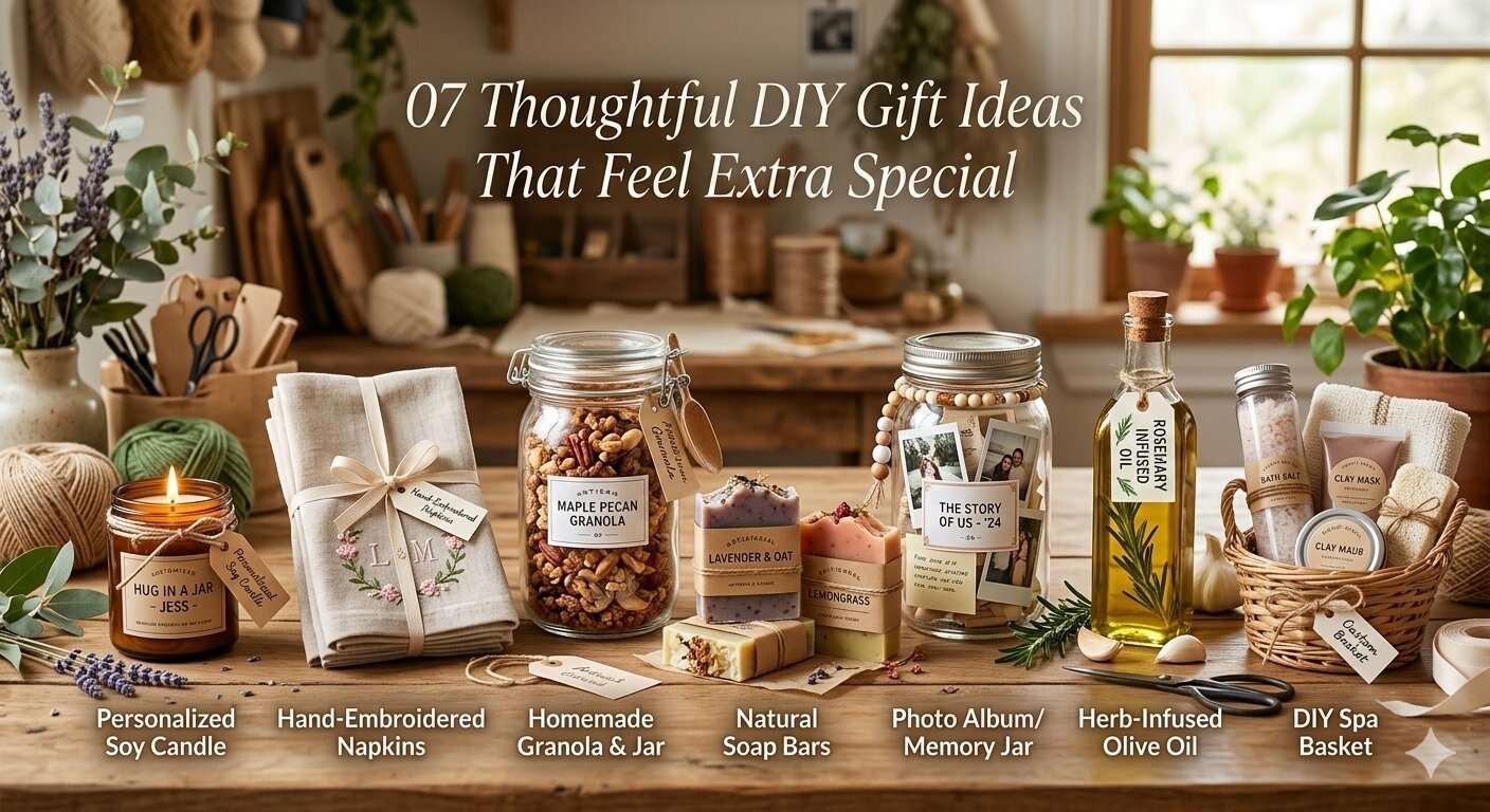 07 Thoughtful DIY Gift Ideas That Feel Extra Special