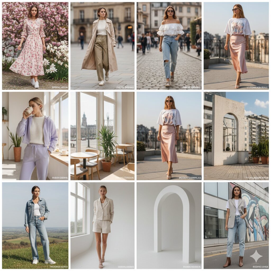 Every Day Spring Outfits Inspiration 2026: 8 Ideas